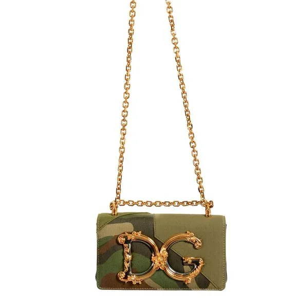 バッグ ARCHIVE DOLCE &GABBANA MILITARILY BAG Dolce & Gabbana Mini Sicily Von Wallet With Chain